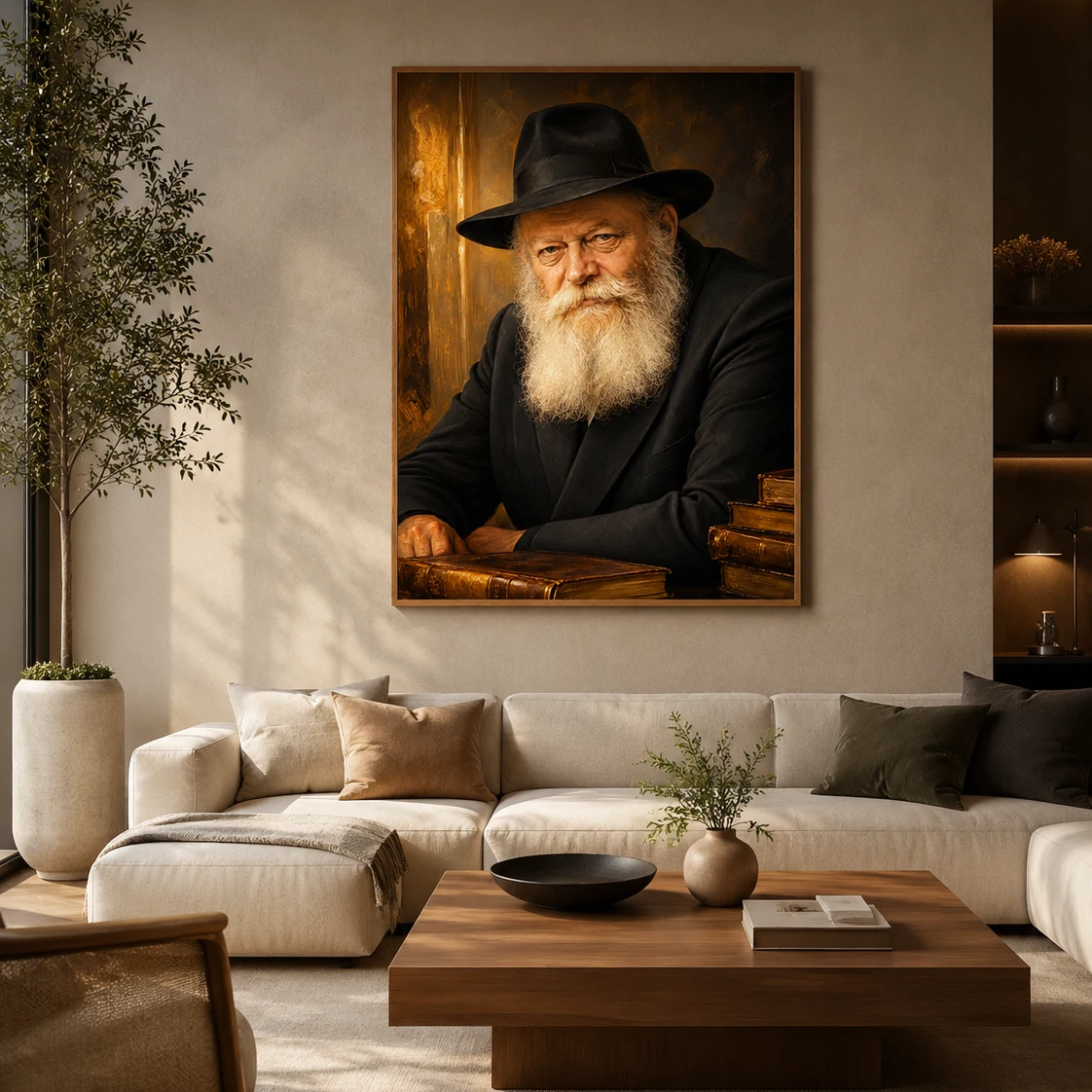 The Portrait בסלון