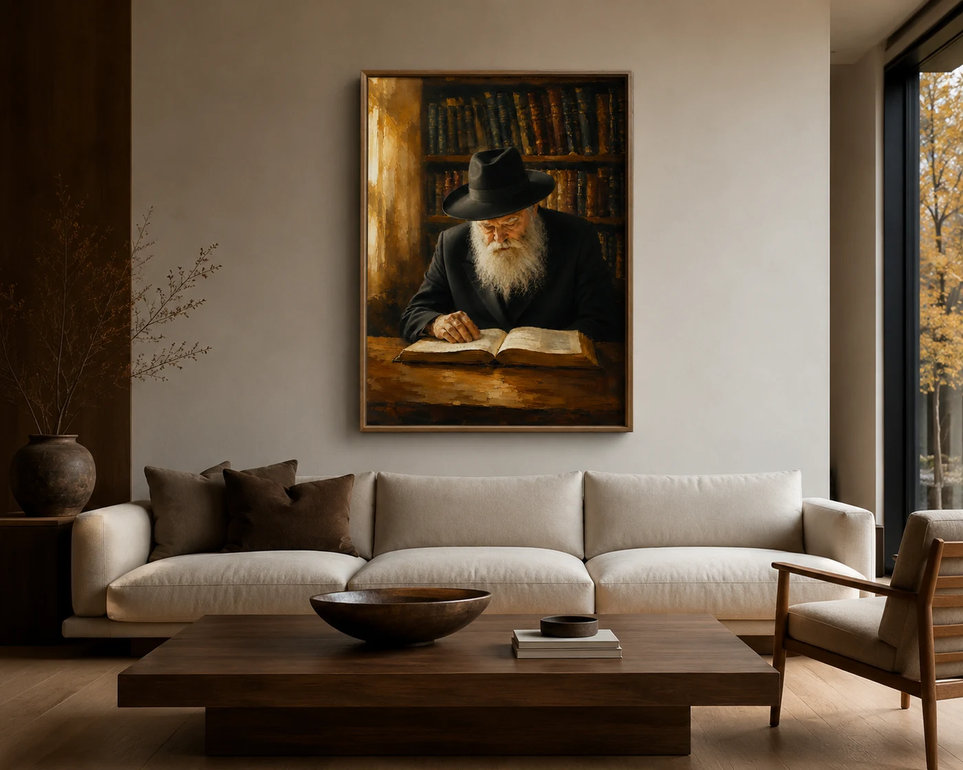 The Scholar בסלון