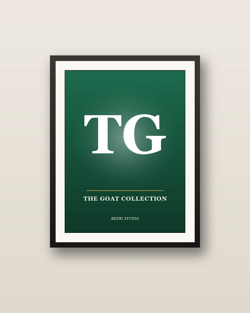 תמונה ממוסגרת — The GOAT Collection (דוגמה) - Benbi Studio
